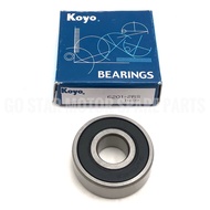 6201 2RS KOYO FRONT REAR WHEEL BEARING TAYAR DEPAN BELAKANG RIM FZ150 EX5DREAM WAVE100 WAVE110 WAVE1