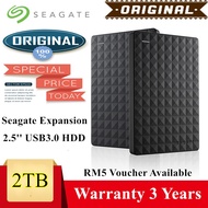 Seagate Expansion 2.5" External Hard Disk 1TB 2TB 500GB Portable Hard Drive