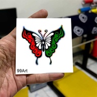 69, Palestine butterfly sticker, butterfly sticker, reflective light sticker, hp, motorbike