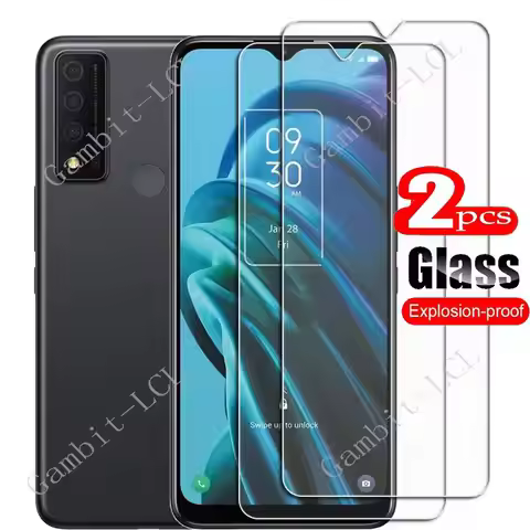 For TCL 20R 5G Tempered Glass Protective On TCL20 TCL20R T767H 6.52Inch Screen Protector SmartPhone 