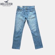 Second-Hand Hollister Jeans Waist 32 Length 38 End 6.5 Skinny Style Beautiful Faded Good Condition N