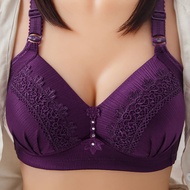 Lace Bra Full Cup Big Size Bra 36-46 B C Cup Wireless Bras Push Up Bra Bralette