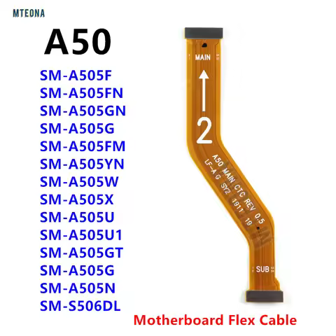 For Samsung Galaxy A50 A505 A505U SM-A505F A505FN Main Board Motherboard Connector Flex Cable Replac