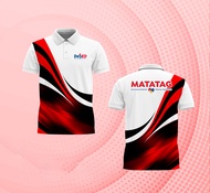 Deped Matatag Polo Shirt Uniform Full Sublimation Polo Shirts for Men Women Teacher Deped Badge Teac