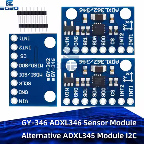 GY-346 ADXL362 ADXL346 Sensor Module Alternative ADXL345 Module I2C SPI IIC Interface for arduino
