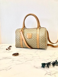 【特選貨品】中古二手Celine老花波士頓小包側孭斜揹單肩背手提包