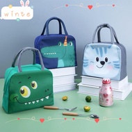 WINTE Cartoon Lunch Bag, Non-woven Fabric Thermal Bag Insulated Lunch Box Bags, Lunch Box Accessories Portable Tote Food Small Cooler Bag