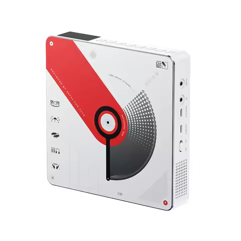 FIIO/Snowsky BEATBOX Portable CD Player with FM Radio, Bluetooth Speaker, USB Music Player, CD Rippe