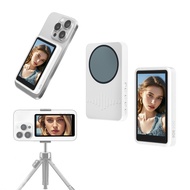 Magnetic 4K 60FPS Mobile Vlog Selfie Monitor Screen with Fill Light Portable Selfie Monitor Screen w