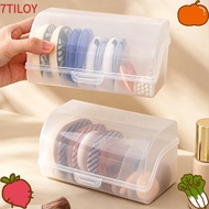 7TILOYSHOP Makeup Sponge , Dust-proof  Powder Puff , Save Space Stackable PP Makeup Sponge Storage B