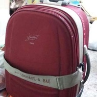 LUGGAGE &amp; BAG 登機箱/行李箱(360度旋轉6滾輪/拉桿)二手