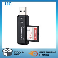 JJC CR-SDMSD1 Card Reader fits SD (SDHC) and Micro SD Memory cards for Sandisk ssd extreme po 128gb 