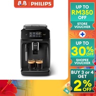 Philips EP1220 | Full Automatic Espresso Machine | Classic Milk Frother | 2 recipes | Ceramic grinde