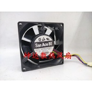 Sanyo 8032 8CM 12V 0.55A 4 Wire PWM Temperature Control Chassis Power Fan 109P0812P2C031