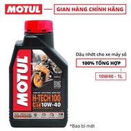 Nhớt xe số côn tay Motul Htech 10w40