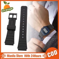 F-91W Rubber Sports Watch Strap Soft Silicone WatchBand Watch accessories for Casio bracelet