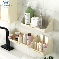 CNMF Bathroom Wall Mounted Diagonal Cosmetic Mirror Cabinet Storage Rack
