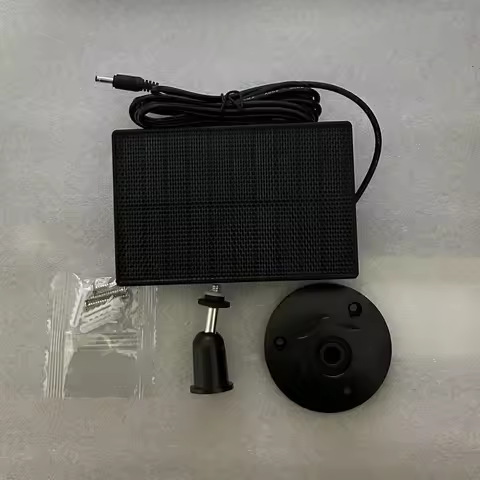 6V 12V Solar Battery Charger Kit For Hunting Camera 5V USB-C Solar Power Bank 5200mah 2W Waterproof 