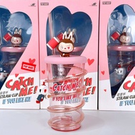 [พ ร้ อ ม ส่ ง ] แก้วน้ำ พร้อมหลอด รุ่น ❤️ Catch me if you like me