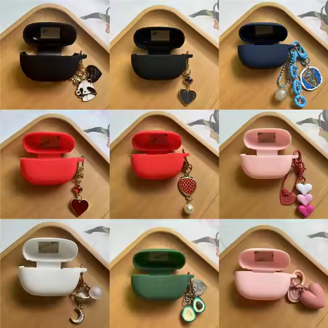 Silicone Protective Case For OnePlus Nord Buds 3 Pro With keyring Candy Color Soft Thin Earphone Cov