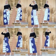 Kulot Seling Shibori Celana Batik Wanita Kantoran Casual Formal