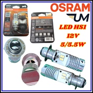 OSRAM MENTOL LED BULB HS1 H4 T19 P21 21/5W 12V 7285CW 13.5V 25/25W 35/35W HEADLIGHT LAMPU HELLA BOSC