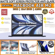 Macbook Air 13.6 Inch M2 A2681 MATTE Screen Guard Protector Anti Glare