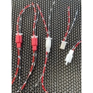 Universal 2-pin Cable Connection Socket Motorcycle 2-pin Connector Socket