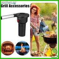 SUCHENSG BBQ Blower BBQ Grill Accessories Outdoor Cooking Portable BBQ Fan