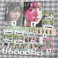 PC PHOTOCARD IVE DICON D'ICON PHOTOBOOK JANG WGYOUNG AHN YUJIN REI LIZ LEESEO GAEUL 4CUT LUCKY CARD 