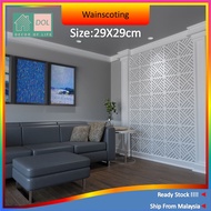 Wainscoting Pvc Home Decor Khat Hiasan Dinding  Batten Wall Decoration Bedroom Home Decoration Livin