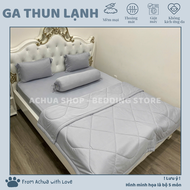 FREESHIP - Bộ Ga Giường Thun Lạnh 4 Món ACHUASHOP - Chăn Mền Lẻ - Vỏ Gối Lẻ - Bộ Ga Trải Giường Ga N