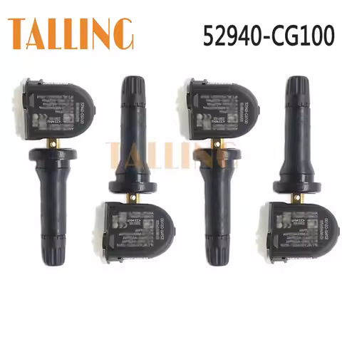 4Pcs TPMS Tire Pressure Monitor Sensor 433MHZ for Hyundai Ioniq 6 Staria Santa Fe for Kia EV6 Niro 5