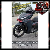 NVX155 V3 ABS / NVX V3 SP / NMAX155 V2 V3 HYPERTECH CAST WHEEL SPORT RIM PRO-R633 1.60/1.60X17 NMAX 