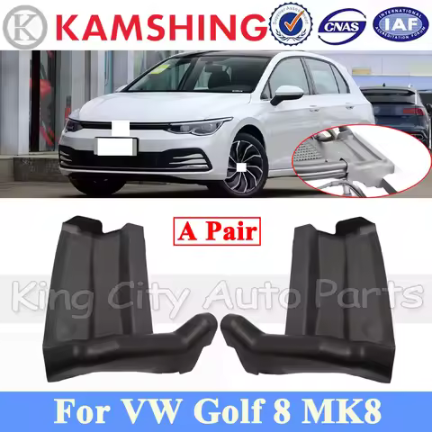 CAPQX A Pair Engine Hood Rear Corner Seal Block For VW Golf 8 MK8 Engine Hood Bonnet Foam Sponge Plu