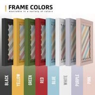 1pc Cute Wavy Photo Frame Wall Decor | Multiple Sizes (12x16 Inch/12x12 Inch/8x10 Inch/8x8 Inch/6x8 