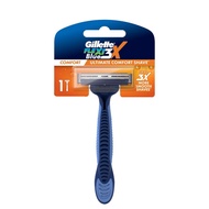 [East Malaysia] Gillette Blue3X Flexi Comfort Disposable Razor, 1 pack