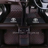 Toyota Esquire 7 Seater/8 seater 3-row car mats Right hand drive Car Mat Leather Car Floor Mat Car M