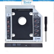 SATA to SATA 2nd HDD Second Hdd Caddy 9.5mm ATA 3.0 2.5'' SSD DVD CD-ROM Enclosure Adapter Hard Disk