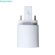 SEPTEMBER Lamp Bases Durable Halogen Light G23 To E27 LED