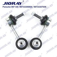 JIORAY Pair Rear Axle Sway Bar End Stabilizer Link Ball Joint For Porsche 911 Convertible Targa 997 