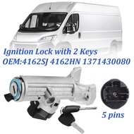 For Fiat Ducato for Peugeot Boxer 2006-2017 Ignition Steering Barrel Lock for Citroen Relay 13484210