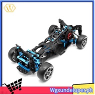 【W】DIY RC Car Rear-Drive Drift Racing Frame for 1/10 Mini-Size RC Car Frame Drift Car Kit Version RC