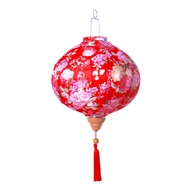 Vietnamese Lantern Decoration - 12inch Diamond Peony Red Partyforte Chinese New Year Collection [LOCAL SELLER!]