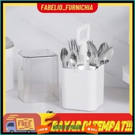 Krischef Cutlery Holder Spoon Holder, Fork Holder, Chopstick Holder / Utensil Holder With Beige Cove