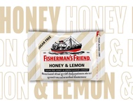 ลูกอมฟิชเชอร์แมน เฟรนด์ รสฮันนี่แอนด์เลมอน Fisherman’s Friend Honey&Lemon Flavour Lozenges [1/6/12 ซ