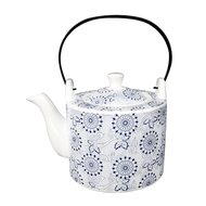 TATUNG 大同磁器 花朵茶壺 12.2 x 12.2 x 9.5cm  P6516PL-125  800ml  1組