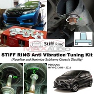 PERODUA MYVI Gen3 G3 2018 - 2022 STIFF RING T6 Aluminium Rigid Collar Anti Vibration Stability Tunin