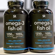 Sr Triple Strength Omega-3 Fish Oil 150 Softgels Duy Kha US TP40 Fish Oil