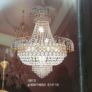 LAMPU HIAS GANTUNG KRISTAL MODERN 5813